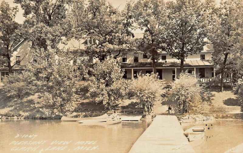 Pleasant View Hotel and Dance Pavillion - Postcard